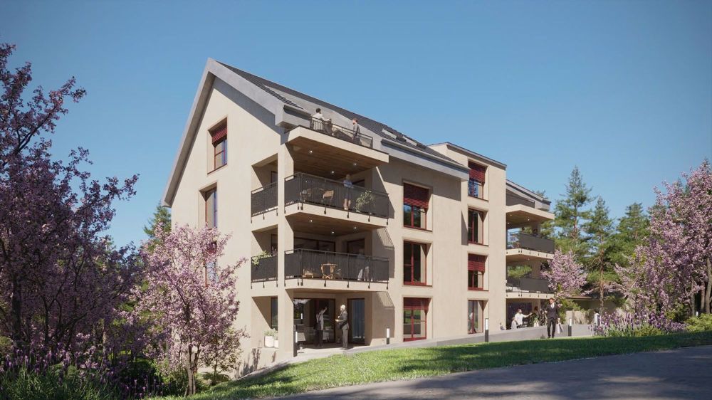 Moderne 4.5- oder 5.5-Zimmer-Dachwohnung in Bubikon mit zwei Balkonen, - Bild 1