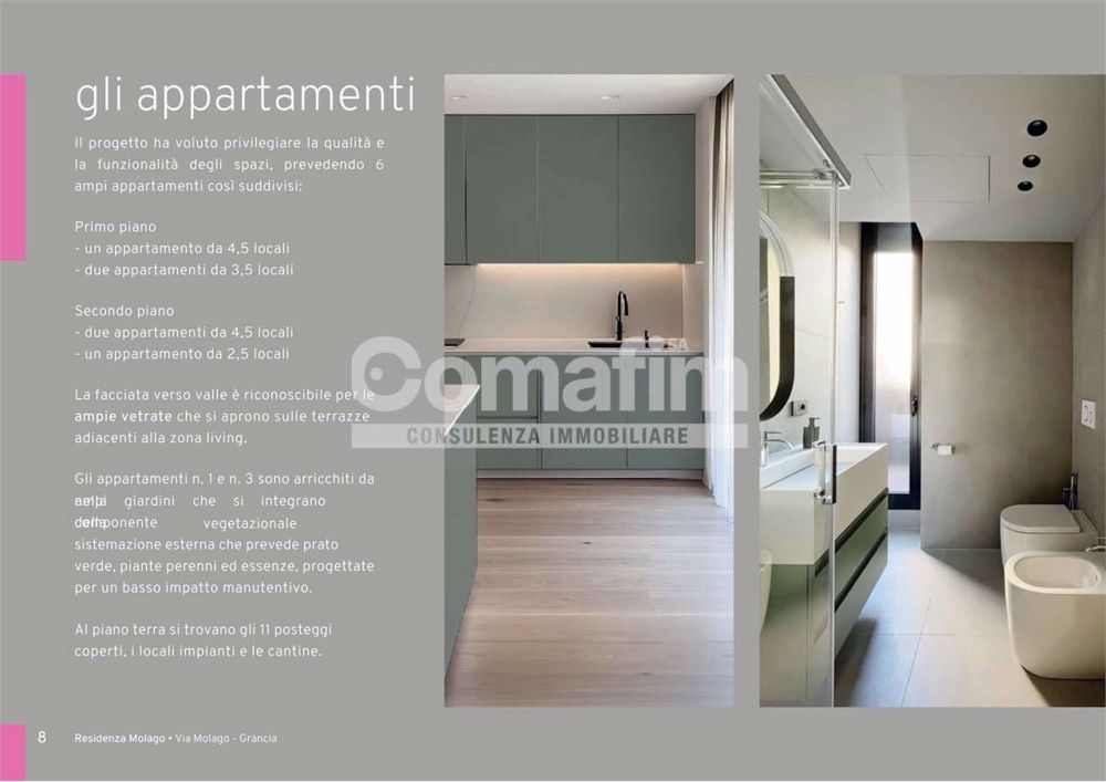 Nuovo App. 4.5 - Residenza Molago Grancia - Bild 6