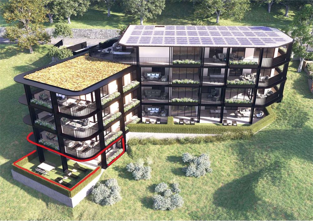 PPP 1 - Pregassona - Exklusives 3.5-Zimmer-Wohnung mit großer Terrasse und Garten - Bild 1