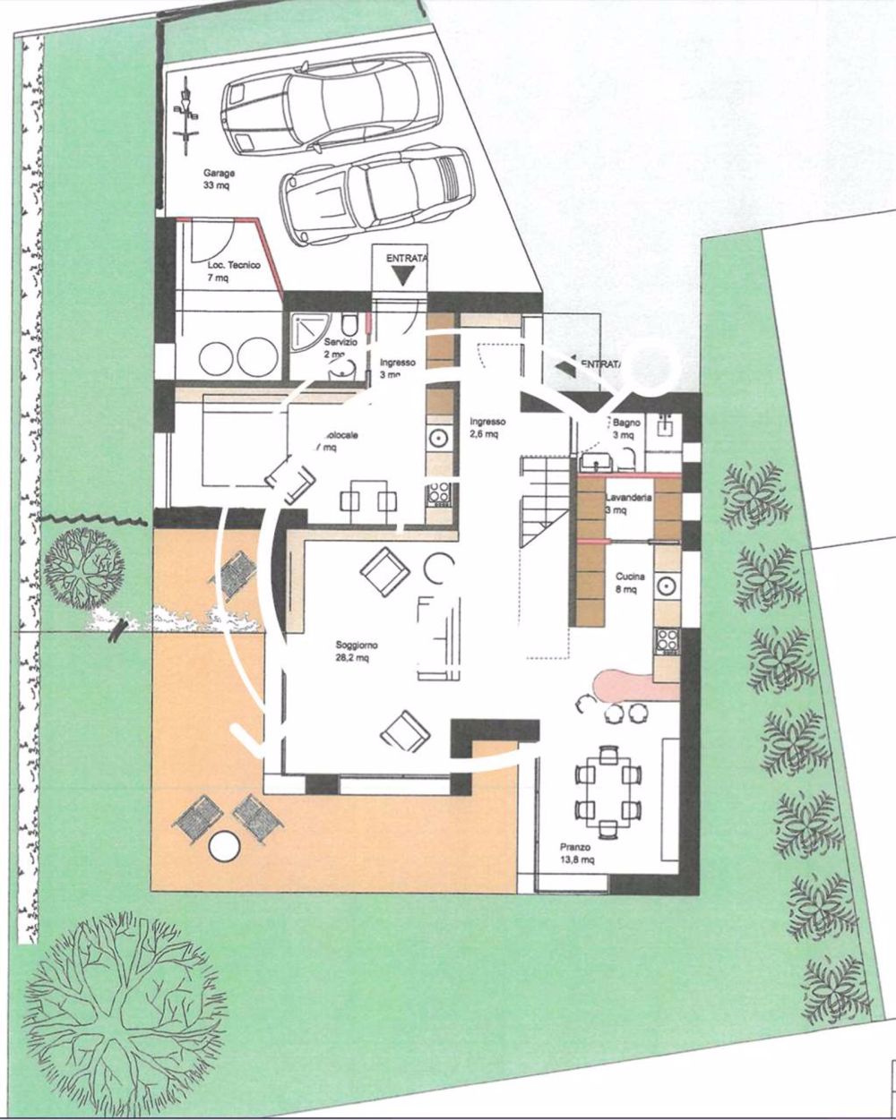 Nuova villa bifamiliare a Serocca d'Agno - Bild 3