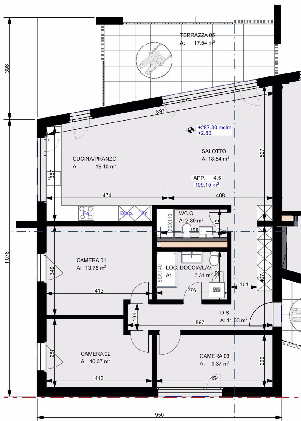 Neue geräumige Wohnung in einer komfortablen und strategischen Lage - Bild 12