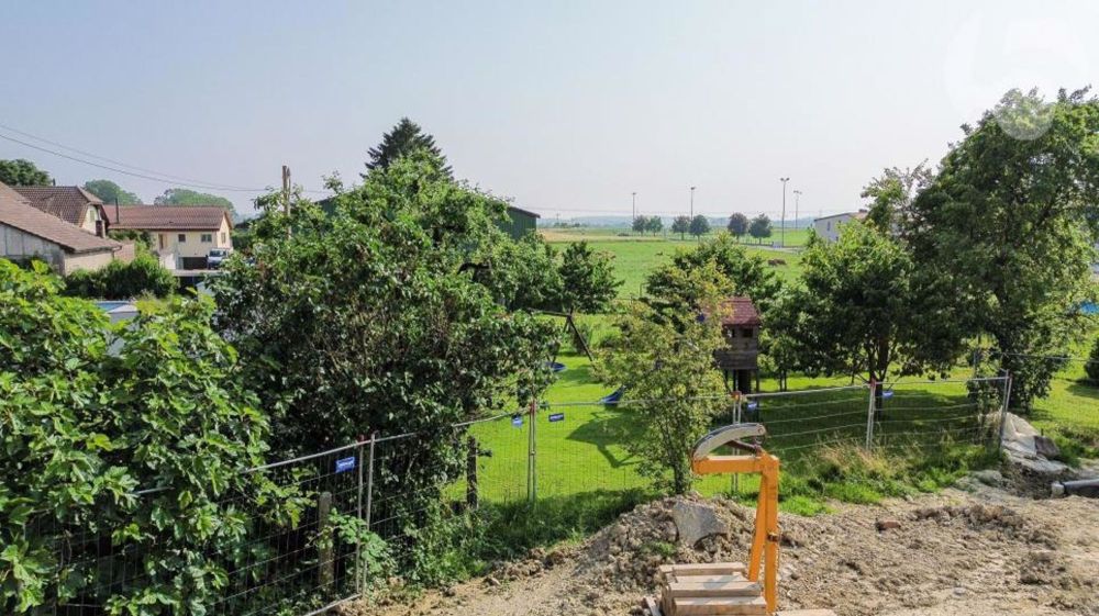 Villars-le-Terroir, chantier ouvert : Spacieux 5.5 pcs de 130 m2 avec balcon Sud - Superbe vue sur la nature depuis le balcon de B8