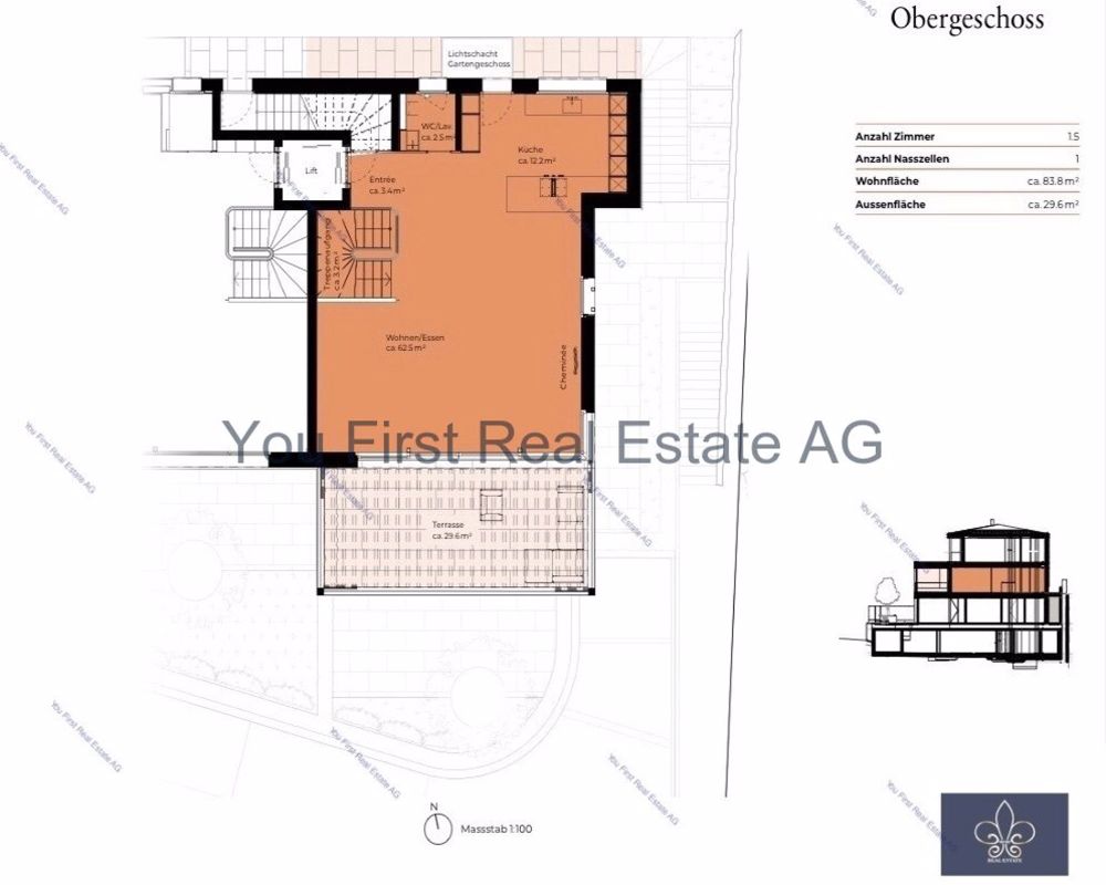 Luxuriöses Wohnen mit Seeblick in Eich – Ein Traum wird wahr! - Bild 9