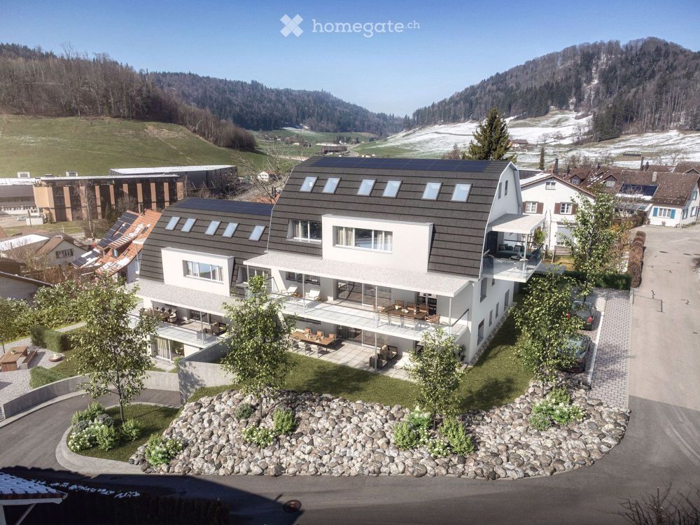 Attraktive 4 1/2 - Zimmer EG Wohnung in Bäretswil mit 150m2 Gartenfläche, 21 m2 gedeckter Sitzplatz - Bild 3