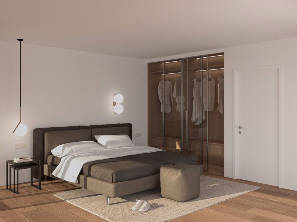 Appartamento 2.5 locali con giardino privato– Residenza Montedoro, Pura - Bild 5