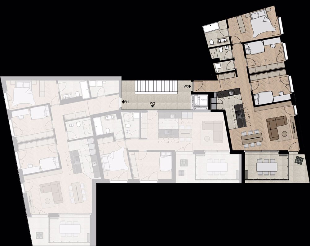 Exklusive Gartenwohnung mit hoher Energieeffizienz und unverbaubarer Aussicht.Neue Preise! - W3 - Bild 4