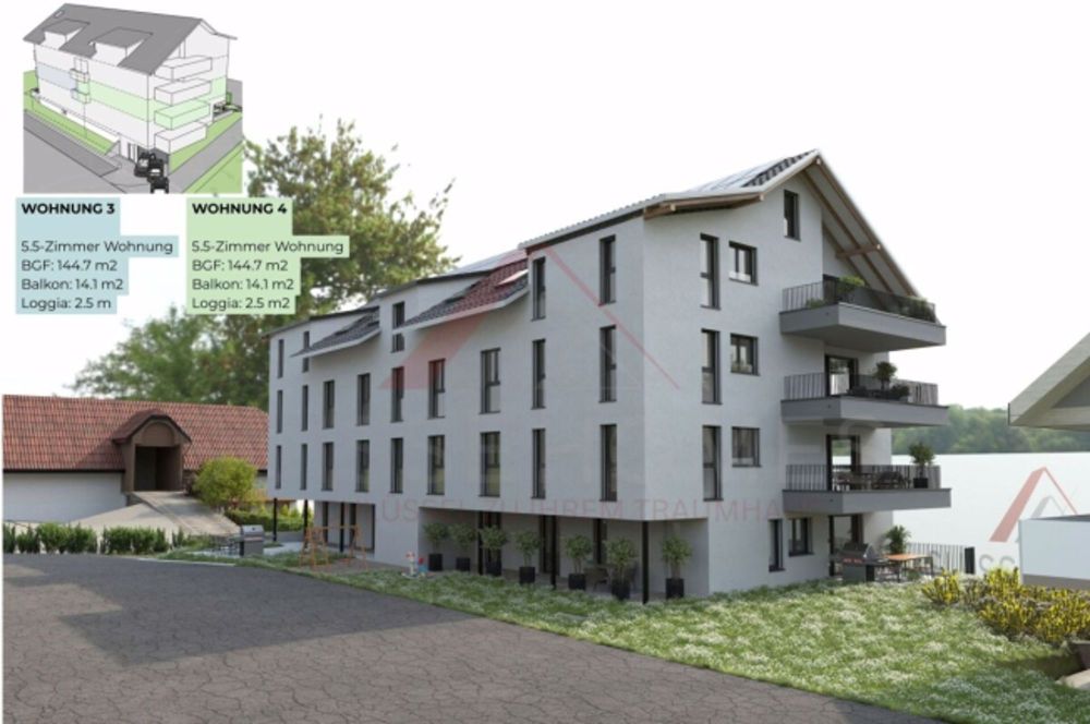 Hochwertiges Wohnen mit Stil & Raum - 5½-Zimmer-Eigentumswohnung «RESIDENCE CENTRO - Bild 12