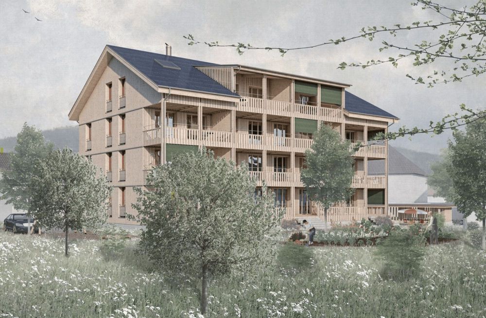 Wohnen im Baumgarten /10 Velominuten vom Bahnhof Zofingen - Bild 1