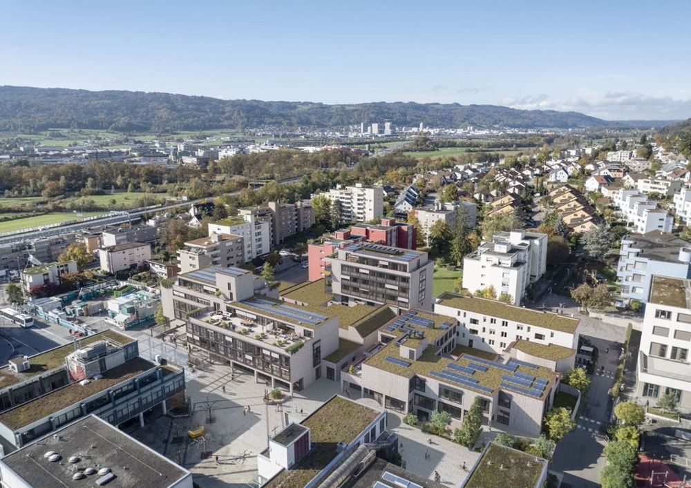 Letzte Wohnung des Erstvermietungsprojekts Hoschti - Aussenvisualisierung Hoschti