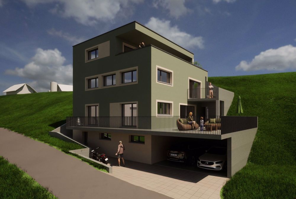 Neue Wohnung inkl. Attikageschoss in DEFH in Bärau zu verkaufen - Bild 1