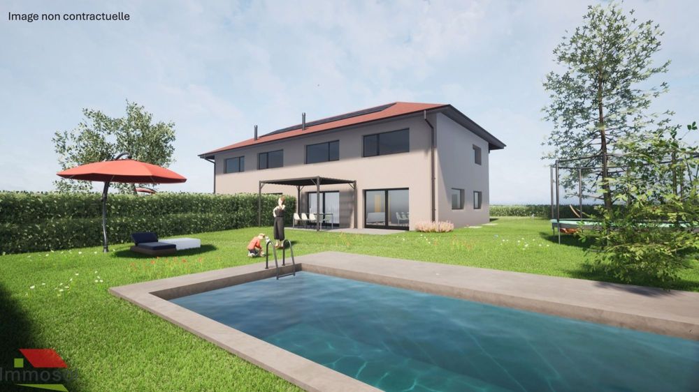 Le Mont-sur-Lausanne - Maison jumelle neuve 5.5 pièces - Immosol | Villa Jumelle | Le Mont