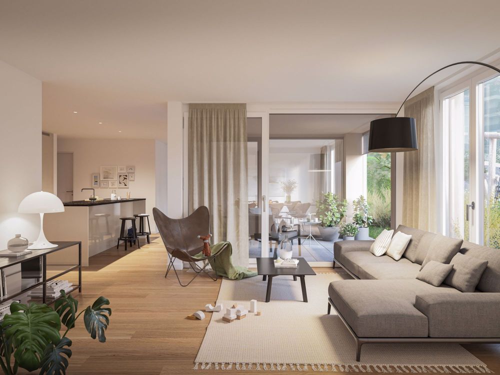 Neubau Gartenwohnung an zentraler Lage - Bild 2