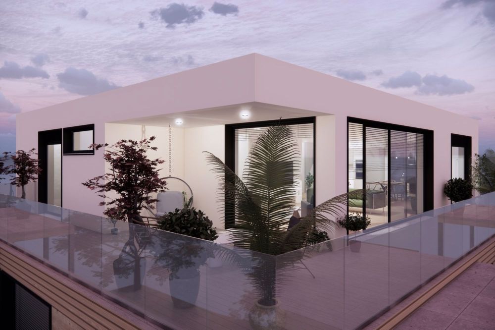 Neue barrierefreie Attika-Wohnung an top Lage - Aussenflächen