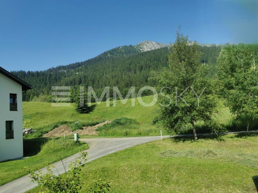 Maisonette | 7250, Klosters - Ausblick von der Dachterasse