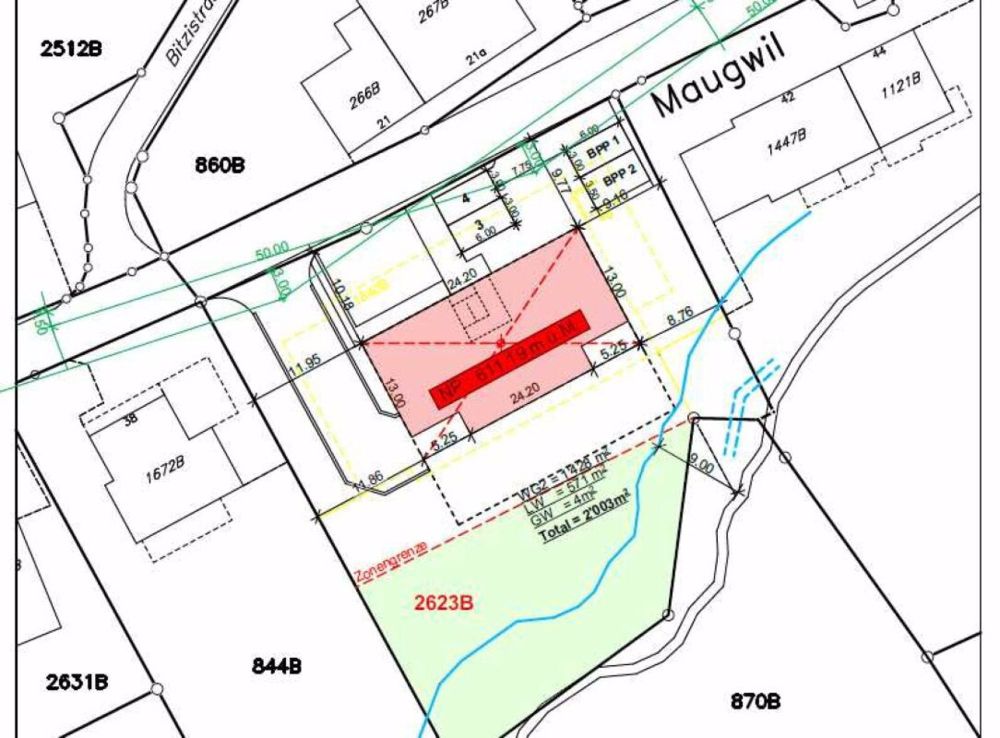 Zu verkaufen 3½ Zi.-Whg., an der Maugwilerstrasse 40 in 9552 Maugwil / 103 m2 Wohnfläche (Steuerfuss 9500 Wil) - Bild 2