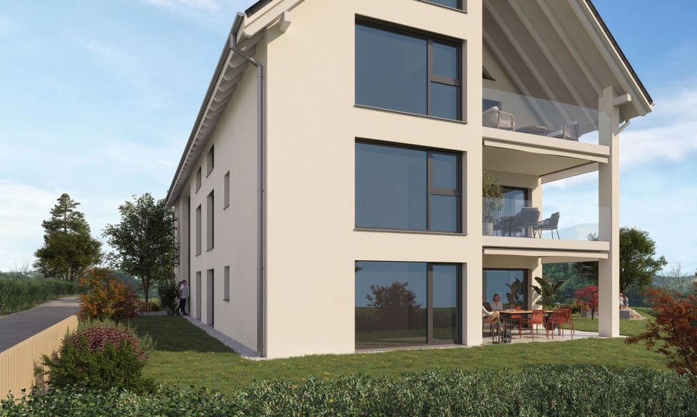 MFH Effilo - Wohntraum mit 4.5 Zimmer, 2 Bäder im 1. OG (Whg 522-4) - Die Wohnung Nr. 4 im ersten OG