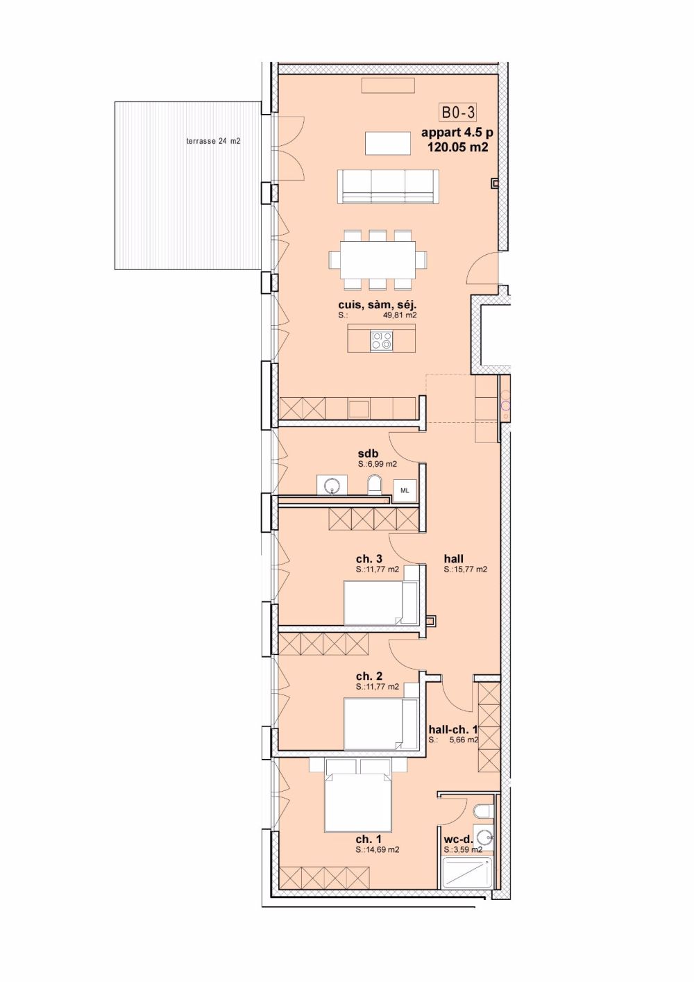 Moderne und ökologische Wohnung in Farvagny-le-Grand - Bild 4