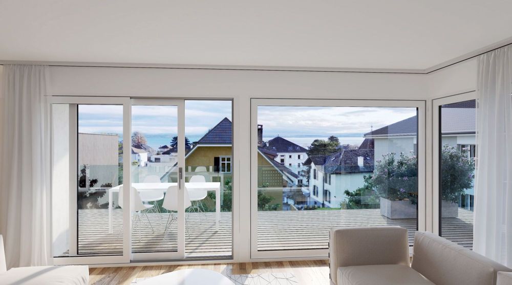 Dernier appartement de 5,5 pièces avec dégagement sur le lac - Bild 1