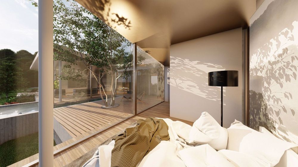 Neubauprojekt: Exklusiver Bungalow mit Alpenpanorama - Bild 3