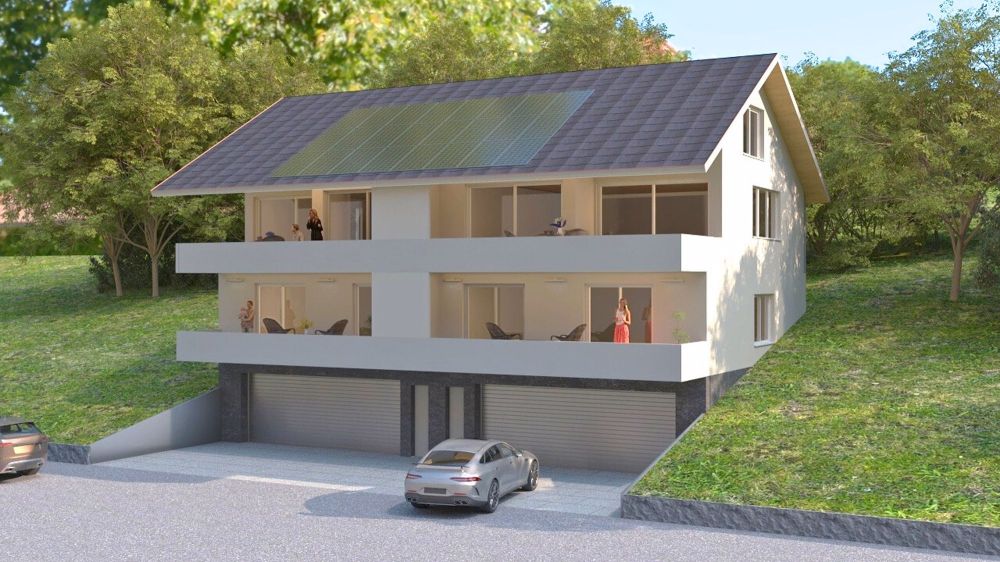 Modernes Neubau-Doppeleinfamilienhaus an idyllischer Lage - Bild 2