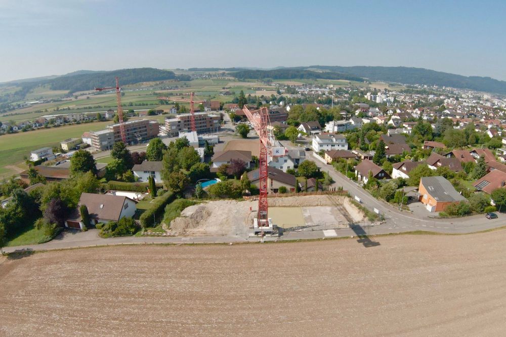 Neubau Haus D - Erste Schritte