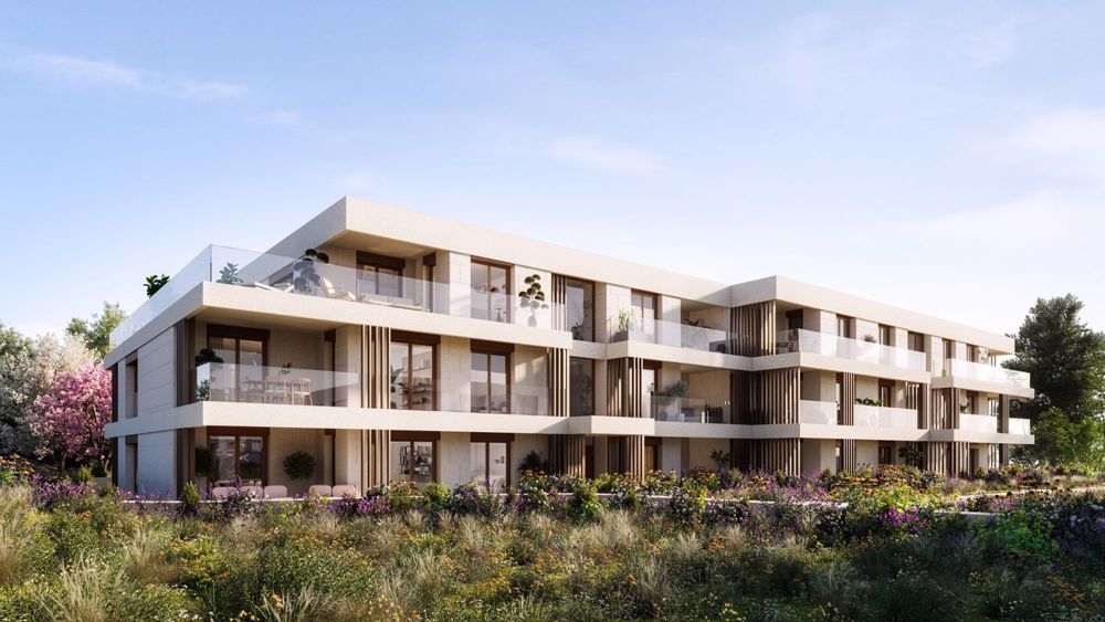 Appartement 5 pièces en rez-de-jardin et rez inférieur - Façade