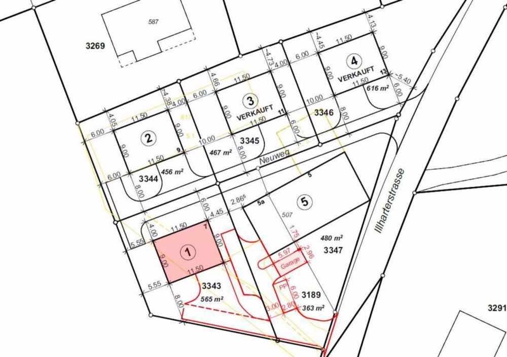 Zu verkaufen bei 8556 Wigoltingen, neues freistehendes 6½ Zi.-EFH am Südhang, an ruhiger, sonniger Lage/ Massivbau ! - Bild 2