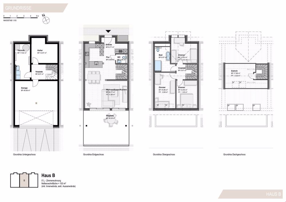 NEUBAU Dreifamilienhaus - Bild 9