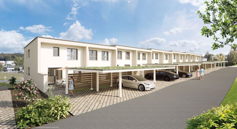 Villa contiguë située dans la belle commune de Courtepin - Bild 3