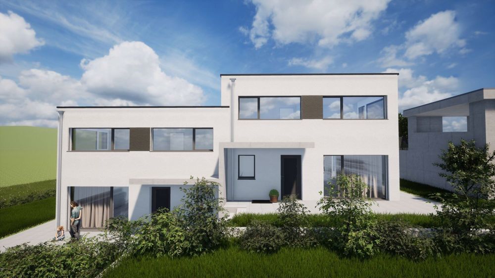 NEUBAU VIER DOPPELEINFAMILIENHÄUSER UND SECHS REIHENEINFAMILIENHÄUSER, NIEDERDORF - Bild 4
