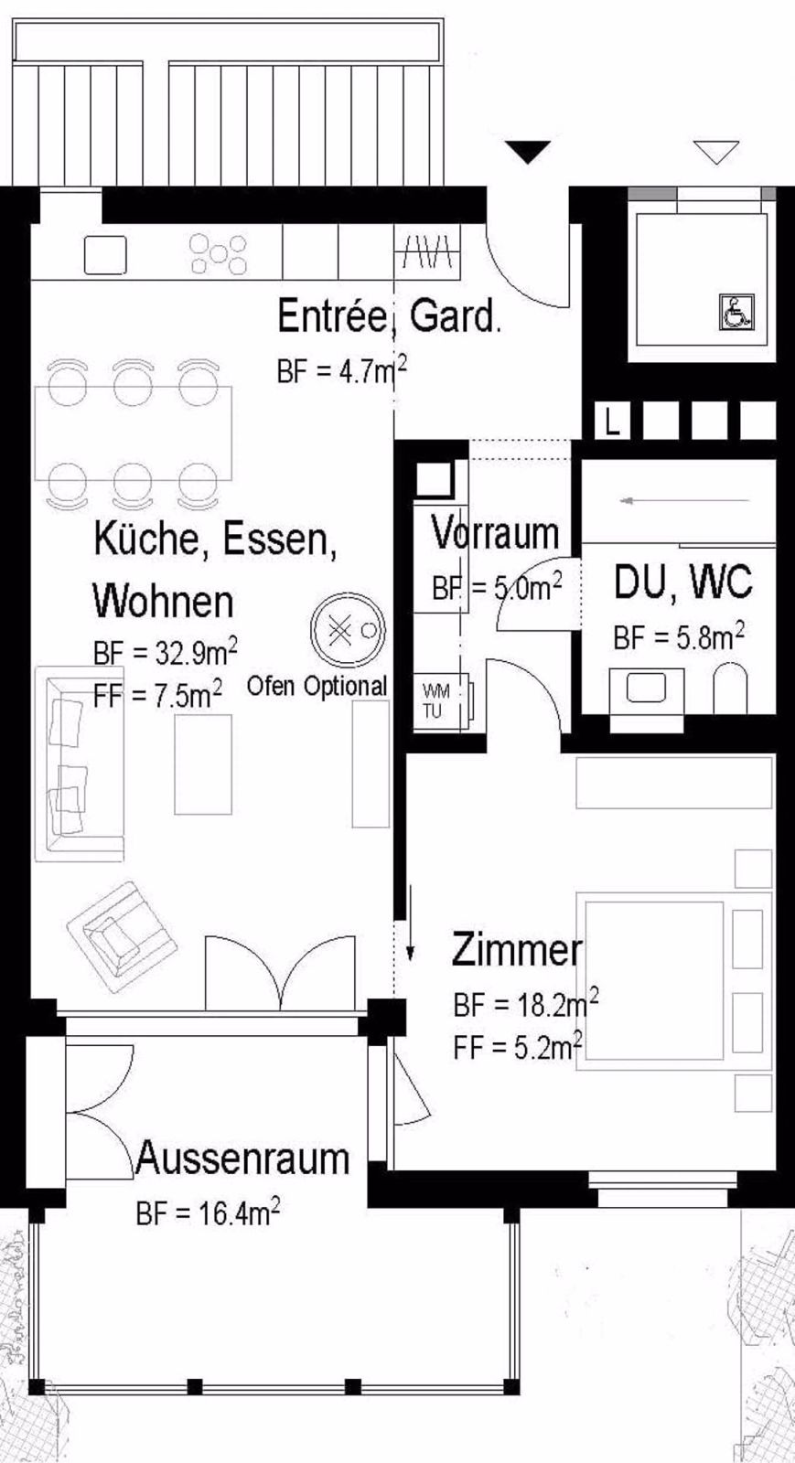 Moderne 2.5-Zimmer-Neubau-Wohnung an bester, ruhiger Lage am Rebhang in Stammheim - Bild 5
