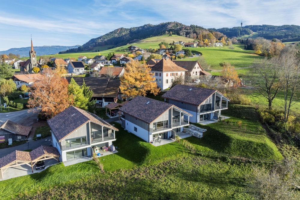 Neue Doppelhaushälfte 4.5 Zimmer mit großem Garten & frei wählbaren Ausstattungen – Villarlod (Gibloux, FR) - Bild 2
