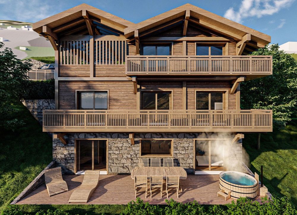 Chalet neuf en résidence principale - _____Vue1.jpg