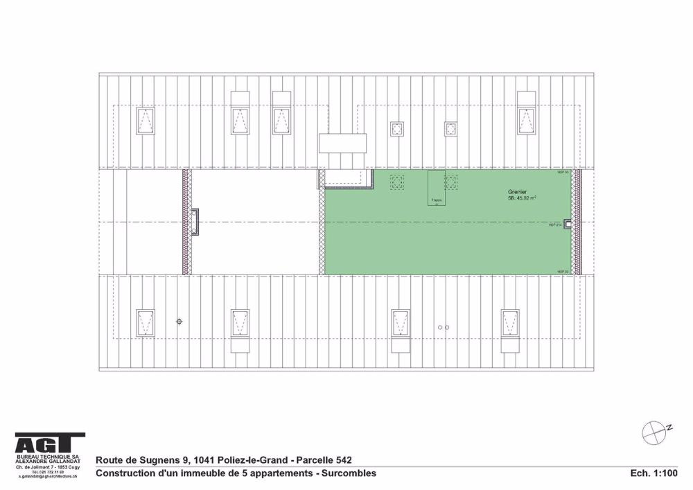 Poliez-le-Grand in 5 Minuten von Echallens, 5 Apartments in PPE - Bild 4