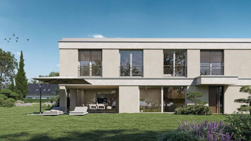 Weitsicht & Idylle- modernes Doppelfamilienhaus in Bichelsee - Bild 1