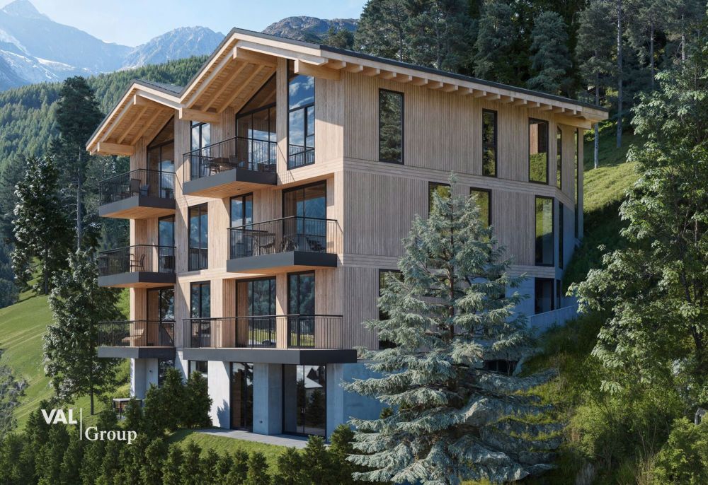 Residenz Le Roc: Luxuriöse Wohnungen mit 5-Sterne-Komfort und Bergpanorama - Bild 1