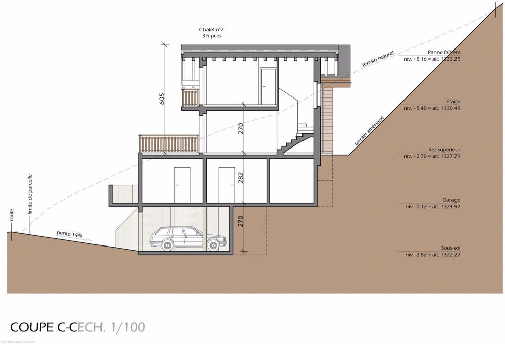 CHALET MITOYEN 3.5 PIÈCES - PROMOTION « LA DÉLLÈGE » - Bild 10