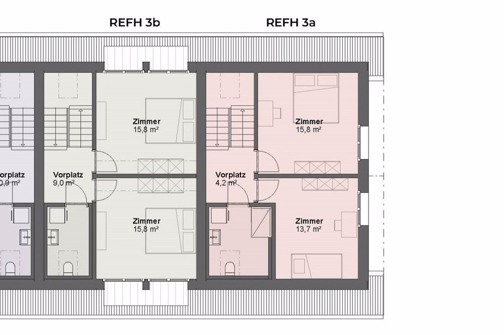 Modernes Reiheneinfamilienhaus an leicht erhöhter Lage - Bild 8