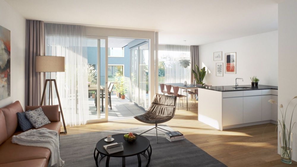 Moderne Neubau 2.5-Zimmer Wohnung - Bild 3