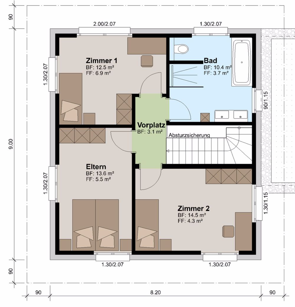 Neues Einfamilienhaus in ruhiger Lage in Hellsau - Bild 7