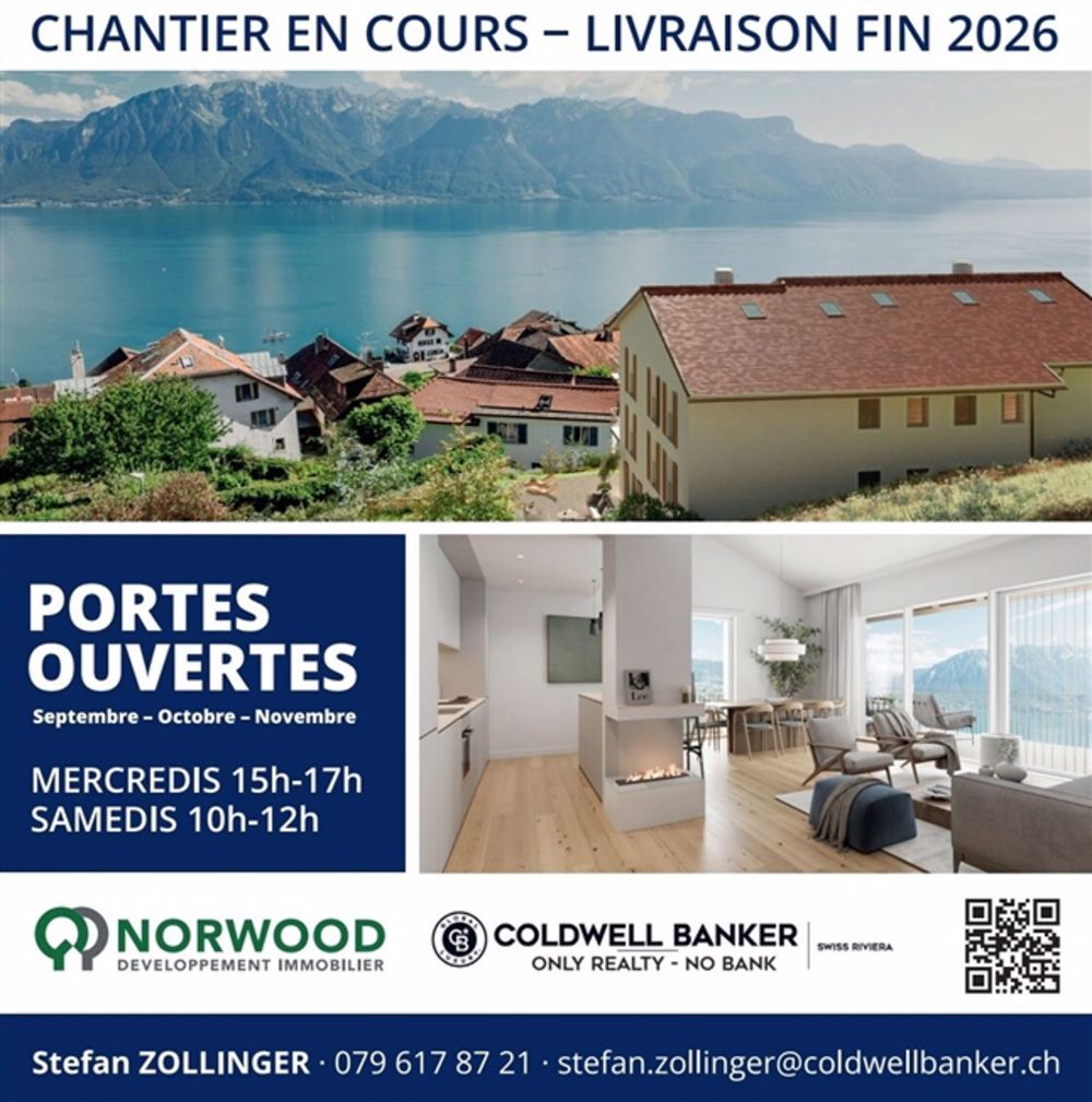 CHARDONNE - AUSSERGEWÖHNLICHES NEUES PENTHOUSE MIT PANORAMABLICK - Bild 3