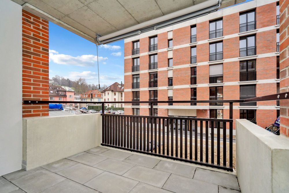 Färbi Zofingen 2.5-Zimmerwohnung, EG - Loggia