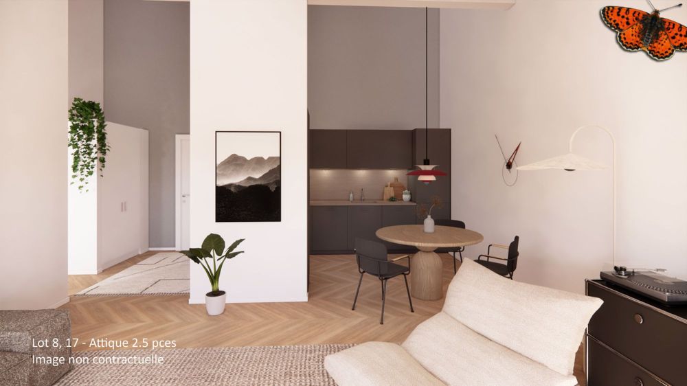 Superbe 2½ attique avec grand balcon dans nouvelle promotion - Bild 4