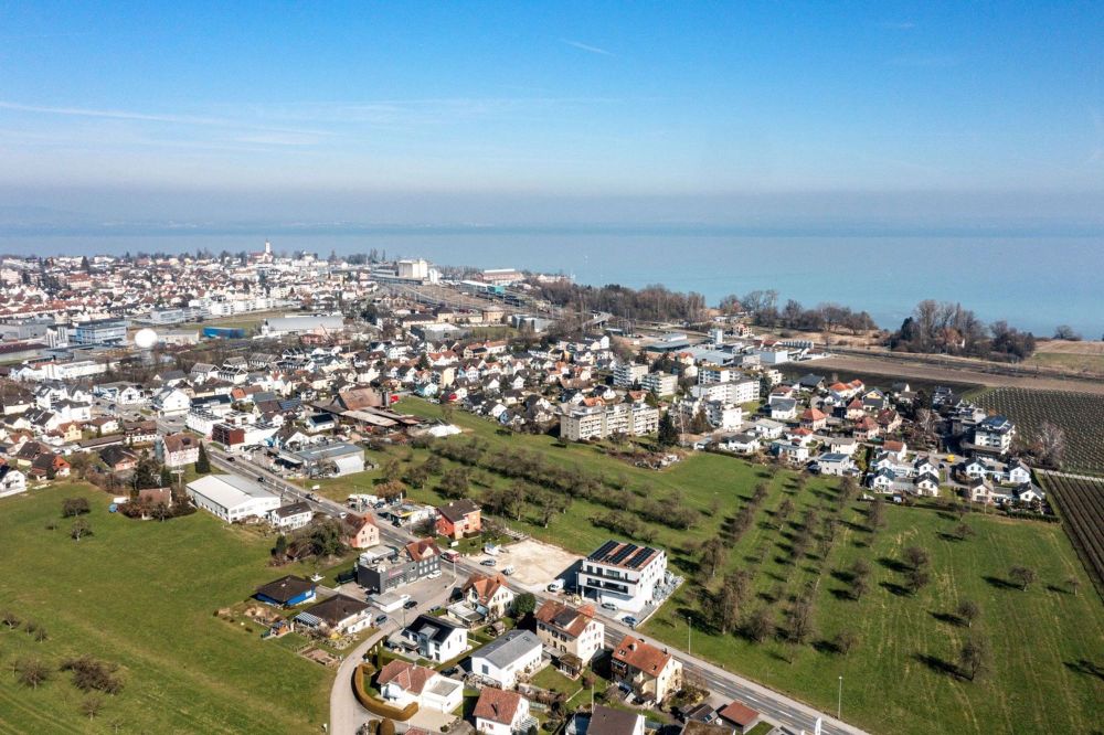 Hochwertiges Wohnen mit schöner Aussicht in Seenähe - Neubauprojekt... - Aussicht