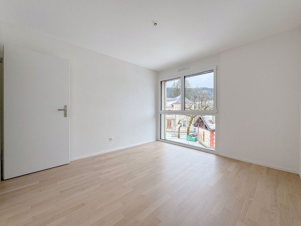 Neue 3.5-Zimmer-Wohnung, Terrasse und Garten in Campagne Pernod, Lot B3 - Exemple d'agencement intérieur chambre 2 (bâtiment A - 3.5 pièces)