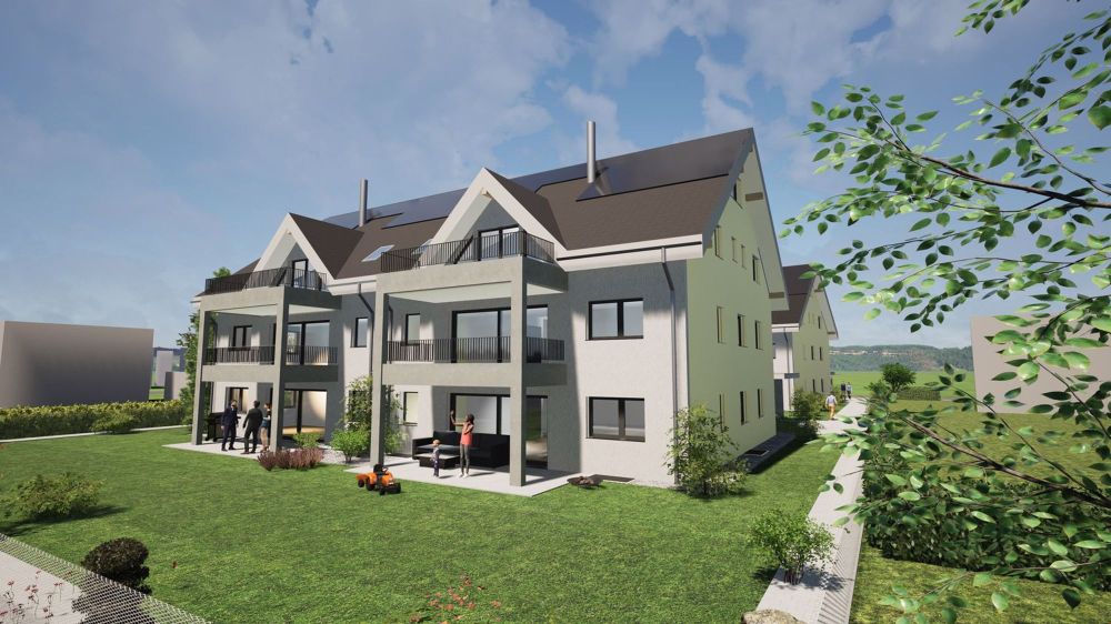 Sonnenverwöhnte 4.5 Zimmer Dachwohnung mit Wohngalerie, inkl. Grossraumkeller und 2 AEH-Plätze - Bild 2
