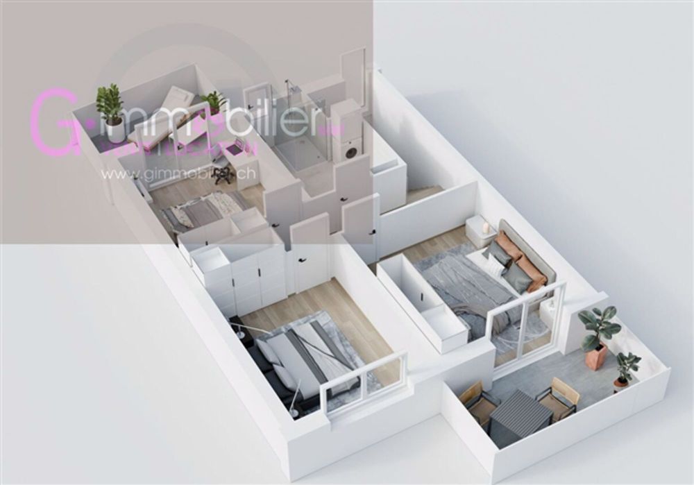 Einzigartiges Projekt auf den Höhen von Monthey, in einem Villenviertel - Bild 5