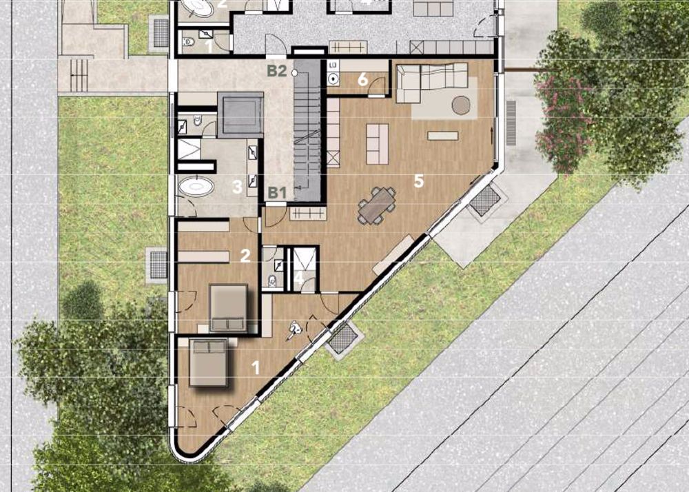 Exklusive und moderne Gartenwohnung auf dem Bruderholz - individuelle Finanzierung - B1 - Bild 3
