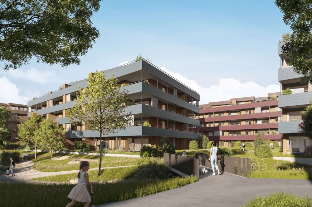 Sonnig, zentral und 43 m2 Balkon Südwest - Bild 1