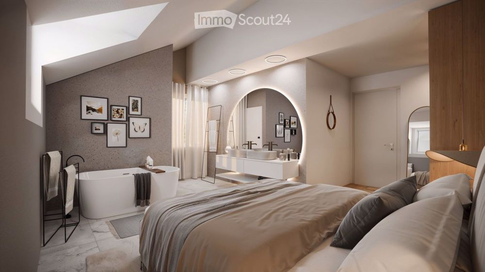 Eine absolute Rarität - MINERGIE-Doppelhaushälfte mit 217,70 m2 Nutzfläche (Lot 1 reserviert) - Bild 9